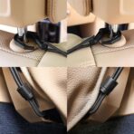 3-Layer Car Mesh Organizer, Seat Back Net Bag, Barrier of Backseat Pet Kids, Cargo Tissue Purse Holder, Driver Storage Netting Pouch（Upgrade Stretch Length） - Image 4