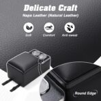 Upgraded Bench Seat Center Console with Extra Large Cup Holder & Phone Holder, Universal Car Armrest Storage Box Organizer for Truck & SUV & Van Automotive Central Console for Back Bench Seat - Image 5