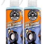 Chemical Guys Tire Kicker Sprayable Extra Glossy Tire Shine Spray, Dry-to-Touch Dressing - Restores Wet Look to Rubber, Vinyl, and Plastic, Safe for Cars, Trucks, Motorcycles, RVs, and More - 16 oz