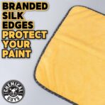 Chemical Guys Professional Grade Premium Microfiber Towels for Cars, Gold, 16" x 16", Ultra-Soft and Scratch-Free Car Detailing Cloths for Trucks, Motorcycles, and More - 3 Pack - Image 5