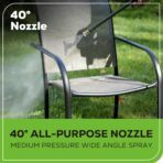 Greenworks Compact Electric Pressure Washer, 1.2 GPM (CSA Certified, Lightweight, 20 FT Tangle-Free Hose, 35 FT Power Cord) Great For Cars, Fences, Patios, Driveways, Decks and Patios - Image 5