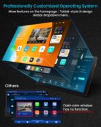 11" Extra Large Wireless Apple CarPlay Screen for Car – Ultra-Slim 0.16 Inch Touchscreen Car Stereo with Android Auto, 4K Dash Cam, 1080p Backup Camera, GPS, Mirror Link, Voice Control - Image 9