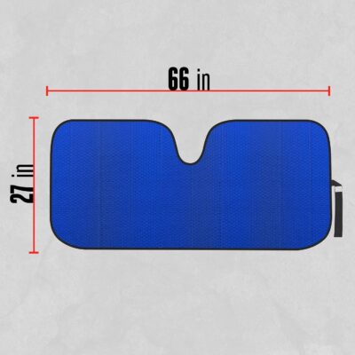 Motor Trend Front Windshield Sun Shade - Jumbo Accordion Folding Auto Sunshade for Car Truck SUV - Blocks UV Rays Sun Visor Protector - Keeps Your Vehicle Cool - 66 x 27 Inch - Image 8