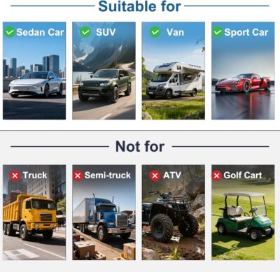 Veharvim Sun Visor Extender for Car with 2 Side Sunshade, Polarized UV400 Visor Extender Attachment for Car Visor with PC Lens,Anti-Glare for Safe Driving (2 Side Panel) (Red Zipper, Driver Side) - Image 8