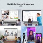 43 inch Capacitive Multi-Touch Screen Industrial Monitor, 16:9 Display 1920 x 1080P, Built-in Speakers, USB, VGA, DVI & HD-MI Ports, Digital Signage Displays and Player for Advertising - Image 4