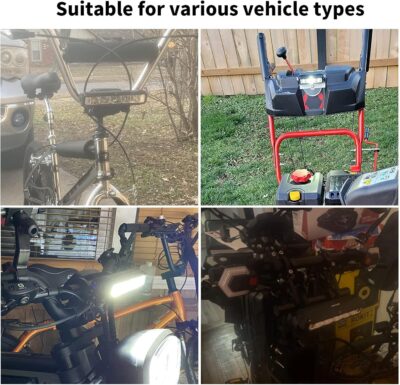 Super Bright 3400 Lumens LED Bike Light USB Rechargeable - 5 Modes Bicycle Headlight with 7H Runtime, IPX6 Waterproof, Quick Release Mount for Mountain Road Cycling Commuting Night Safety - Image 7