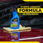 Meguiar's Hybrid Ceramic Wax, Easy-to-Use Spray Wax for Car Detailing with the Superior Protective Power of Advanced SiO2 Hybrid Barrier Technology, 26 Oz Spray Bottle - Image 7