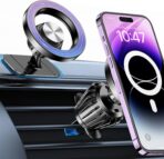Kaistyle for Magsafe Car Mount【20 Strong Magnets】Magnetic Phone Holder for Car Phone Holder Mount Dash Mounted Holders Cell Phone Holders for Your Car Accessories for Women Men for iPhone 17 16 15 14