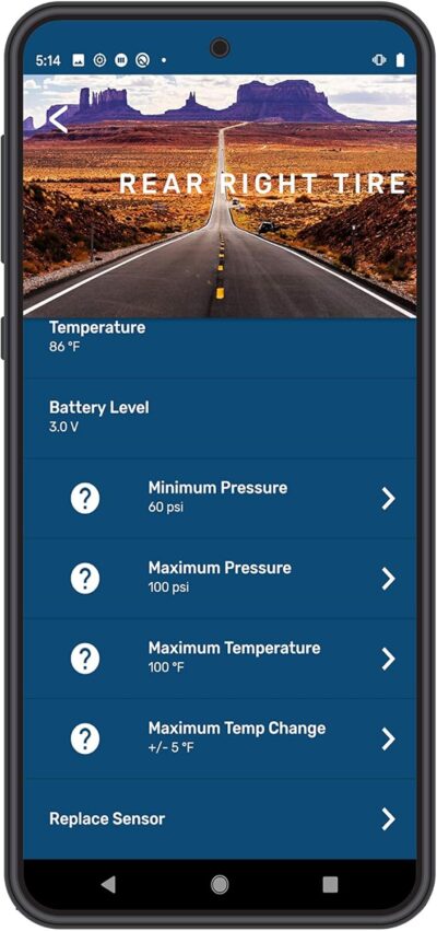 Lippert Components Tire LINC Tire Sensors (2 Pack) for RVs, 5th Wheels, Motorhomes, Tow Vehicles, Easy DIY Installation on Valve Stem, OneControl App Compatible - 2020106299 - Image 6