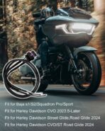 ULZOZN Fog Light Wire Harness Fit for Harley Davidson CVO 2023.5-Later Street Glide CVO/ST Road Glide 2024, Wiring Harness Fit for Baja s1/S2/Squadron Pro/Sport, Universal - Image 3