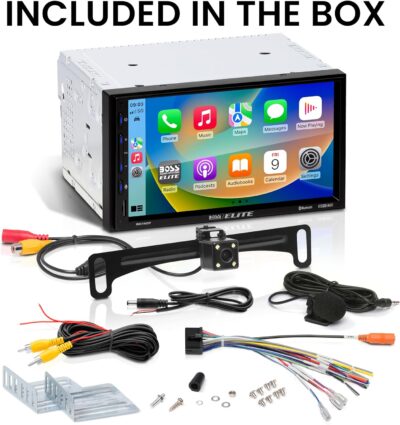 BOSS Audio Systems BE7ACP-C Car Stereo - Apple CarPlay, Android Auto, 7 Inch Touchscreen, Bluetooth, No CD DVD Player, Radio Receiver, Backup Camera - Image 7