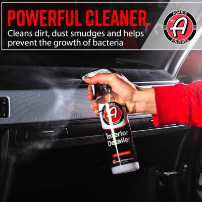 Adam's Polishes Interior Detailer 16 fl. oz (Cucumber Aloe) - Total Car Interior Cleaner, Protectant & Dressing | All Purpose Cleaner & Leather Conditioner | Vinyl, Dashboard, Screen, Seat Cleaner - Image 5