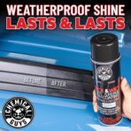 Chemical Guys Nice and Wet Tire Shine (Aerosol) (2 Pack) – High Gloss Tire Dressing Spray for Black Shine & Water-Based Protection - Image 4