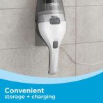 BLACK+DECKER dustbuster Cordless Handheld Vacuum, Portable Car Vacuum Cordless Rechargeable, Wall Mount, Strong Suction QuickClean (HNVC215B10) - Image 8