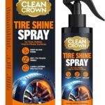 Tire Shine Spray (10.14 Fl oz), High Gloss Car Tire Shine and Cleaner for Black Tires, Rubber & Wheels, Easy Spray-On Tire Dressing for Cars, Trucks, SUVs, Motorcycles, RVs & More