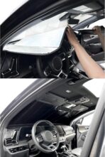 Custom Fit Windshield Foldable Sunshade for Toyota Camry Sedan, 2026 2025, Compact Reflective Block UV Rays Protector Lightweight Flexible Rigid Insulation Accessories (Made in USA) - Image 9