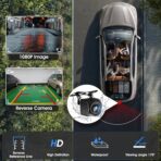 Portable Wireless Carplay Car Stereo, 7" HD Touchscreen for Car with Apple CarPlay & Android Auto with Backup Camera/Mirror Link/Voice Control/Bluetooth/GPS/AUX/FM Satellite Radio for All Vehicles - Image 6