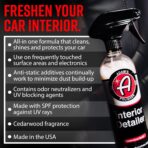 Adam's Polishes Interior Detailer 16 fl. oz (Cedarwood) - Total Car Interior Cleaner, Protectant & Dressing | All Purpose Cleaner & Leather Conditioner | Vinyl, Dashboard, Screen, Seat Cleaner & More - Image 2