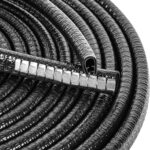 MYFAMIREA 33Ft(10M) Long Car Door Edge Guards, U Shape Edge Trim Rubber Seal Protector Car Door Protection Anti-Collision Rubber Clips Easy to Cut No Need Adhesive Fit for Most Vehicles| Black