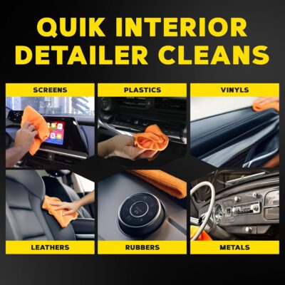 Meguiar's Drive-Thru Car Wash Express Touch-Up Kit - The Perfect Car Detailing Kit for Touching Up After Running Through an Automatic Car Wash or After Washing Your Ride at Home, Clean Inside and Out - Image 6