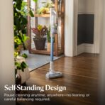 Bissell PowerClean 200W Self-Standing Cordless Vacuum w/Tangle Free Brush Roll, Removeable Battery, Wall Mount, Upholstery Tool & Bright Headlights, 4173 - Image 3