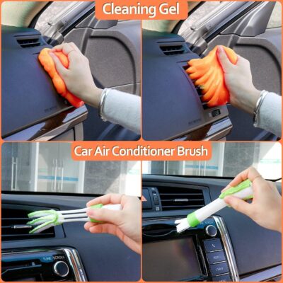 THINKWORK Car Cleaning Kit, Car Washing Kits for Vehicles, Car Detailing Kit Suitable for Small and Medium Vehicles Such As Cars, Trucks, Suvs(17pcs) - Image 2