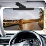 Sun Visor Extender for Cars，Adjustable Car Visor Extender Sun Blocker(UV400) ，Polarized Car Sun Visor，Safe Driving Extension for Glare，Clip on Sun Visors for Cars, Universal (Universal, L)