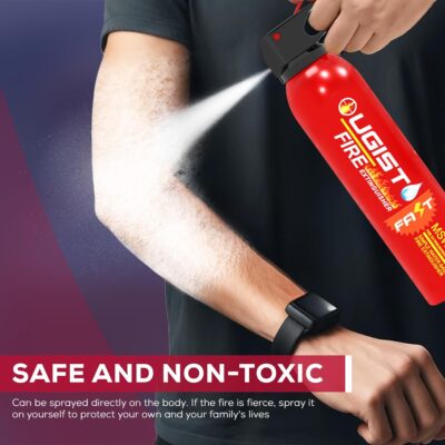 Fire Extinguisher for Vehicle & Home 620ml 4 Count, Car Fire Extinguishers, Prevent Re-lgnition, Best Suitable for Kitchen,The House Car Truck Boat Water-Based Mini Fire Extinguishers - Image 2