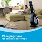 BLACK+DECKER dustbuster 20V Hand Vacuum Cordless Rechargeable, Car Vacuum Portable, Powerful Suction AdvancedClean Hand Vac with Extendible Crevice Tool, Flip-Up Brush and Charging Base (BDH2000L) - Image 7