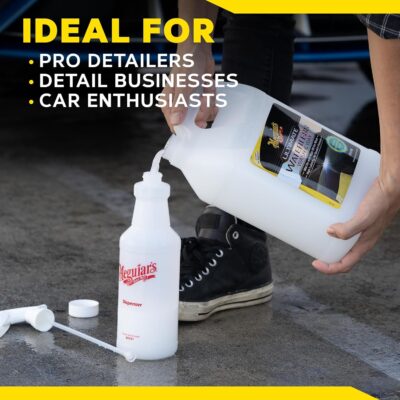 Meguiar's Ultimate Waterless Wash & Wax, Scratch-Free Waterless Car Cleaning Spray That Makes Detailing Quick and Easy, 2-in-1 Cleaner and Protection to Help Your Ride Shine, 1 Gallon (128 Oz) - Image 8