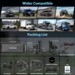 CARPURIDE Wireless CarPlay & Android Auto 4+64GB 8-Core, Online & Offline GPS Navigation 10.26 inch Car Play Screen, G00GLE Play, Mirror Link, Bluetooth, GPS-Antenne, Backup Cam - Image 9