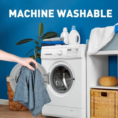 Gray Microfiber Cleaning Cloths Bulk Pack-400 Pack, Microfiber Towels Bulk, Towels for Cars, Cleaning Rags Gray (12x12 inches) - Image 6