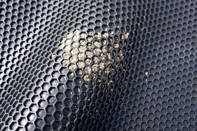 Universal Car Floor Mat Hex Style Dirt Catcher Anti-Slip Heavy Duty Waterproof Easy Clean - (Black, Driver Side, Large 1 Piece) - Image 3