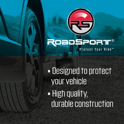 RoadSport 4320 'C' Series Universal Fit Premiere Splash Guard (Black with 4 x 4; 18" Height x 10-3/8" Wide) - Image 3