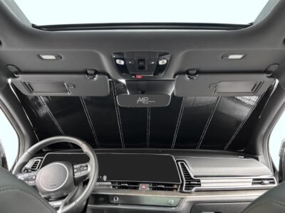 Custom Fit Windshield Foldable Sunshade for Toyota Camry Sedan, 2026 2025, Compact Reflective Block UV Rays Protector Lightweight Flexible Rigid Insulation Accessories (Made in USA) - Image 2