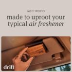 Drift Car Air Freshener - Wood Air Freshener - Car Odor Eliminator - Teak Scent Starter Kit - Image 2