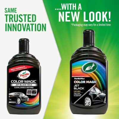 Turtle Wax 52708 Color Magic Car Paintwork Polish Restores Colour & Shine Black 500ml - Image 8