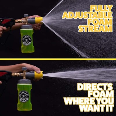 Chemical Guys Big Mouth Max Release Foam Cannon - Foam Cannon for Pressure Washer for Car Wash, Home Cleaning, and Boat Wash with 34 oz Bottle - Image 10