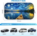 Windshield Sun Shade - Windshield Sun Shade Foldable Offers Ultimate Protection for Car Interior UV Protection Car - Image 2