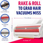 ChomChom Roller & Rake – Reusable Pet Hair Removal Roller with Rake Attachment for Cat & Dog Fur on Furniture, Couch, Carpet, Car, Rugs, Bedding & More– Portable, Eco-Friendly - Image 2
