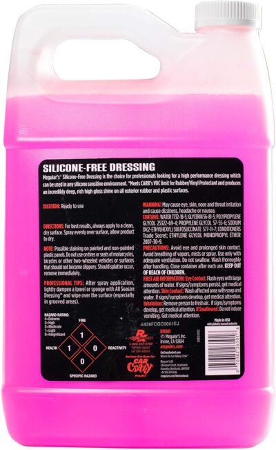 Meguiar's D16101 Silicone-Free Dressing - 1 Gallon - Image 3