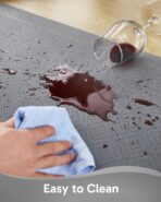 Ophanie Kitchen mats for Floor, Kitchen Rugs, 20x32 Anti Fatigue Standing Cushioned Mat, Waterproof, Comfort Ergonomic mat for Office, Home, Sink, 3/4 inch Thick Memory Foam Grey Non-Slip Bottom - Image 5