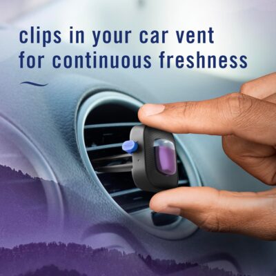 Febreze Car Mountain Scent Air Freshener Vent Clip, .07 oz, 2 Count - Image 5