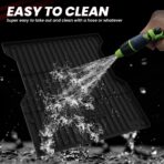 LASFIT Bed Mat for Toyota 2024-2026 Tacoma (5FT/5'Bed) Truck Bed, All Weather 5 ft Rubber Car Bed Liner for Toyota Tacoma 2024 2025 2026 Accessories, TPE Trunk Mat&Bed Liner (Not Fit Drop-in Liners) - Image 6