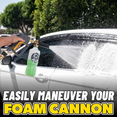 Chemical Guys Snubby Pressure Washer Gun with Foam Cannon Attachment - Short Handle for Gas and Electric Pressure Washers, Foam Sprayer Ideal for Car Washing, Detailing, and Home Cleaning Projects - Image 4