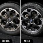 Turtle Wax 53734 Hybrid Solutions Hyper Foam Wheel and Tire Cleaner, Spray on Heavy Duty Formula for Both Wheels and Tires, Brake Dust Remover, Clean and Prep for Tire Shine, 23 oz. (Pack of 1) - Image 2