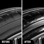 Turtle Wax Hybrid Solutions Graphene Acrylic Tire Shine Spray Coating, Long-Lasting Rich Black Shine, No-Sling, Water-Resistant Tire Dressing with UV and Dirt Repellent Protection, 23oz (Pack of 1) - Image 2
