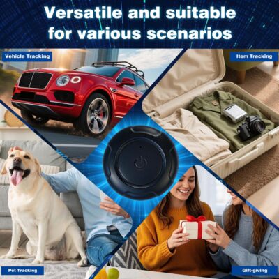 GPS Tracker for Vehicles,Car GPS Tracker Portable Real Time Magnetic GPS Tracking Device, Full Global Coverage Location Tracker for Car,kids,dogs,Trucks/Person. No Subscription Required/No Monthly Fee - Image 6
