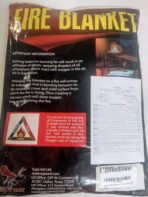 Fire Blanket - 1500F CE Certified Emergency Fire Blanket for Home and Kitchen. 500GSM Fabric & 0.5mm Thick - 100% Fiberglass Fire Extinguisher for Car,Warehouse Office - 2pc (40x40 inches) by Supa Ant - Image 4