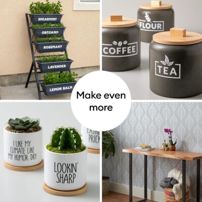 Cricut® Value Permanent Vinyl, Black (12 in x 10 ft) - Image 2